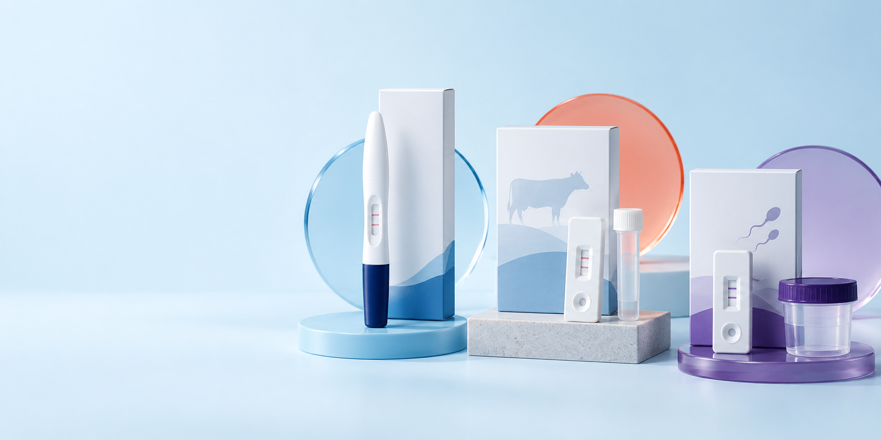 Diagnostic test kit presentation